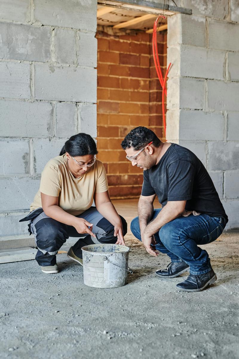 Construction workers