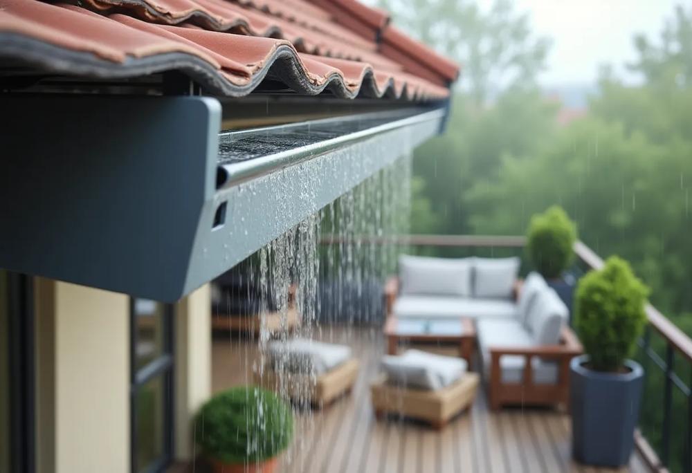 balcony gutter