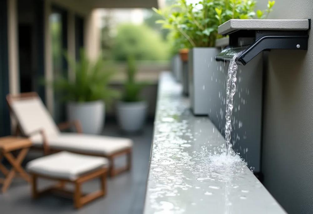 balcony gutter