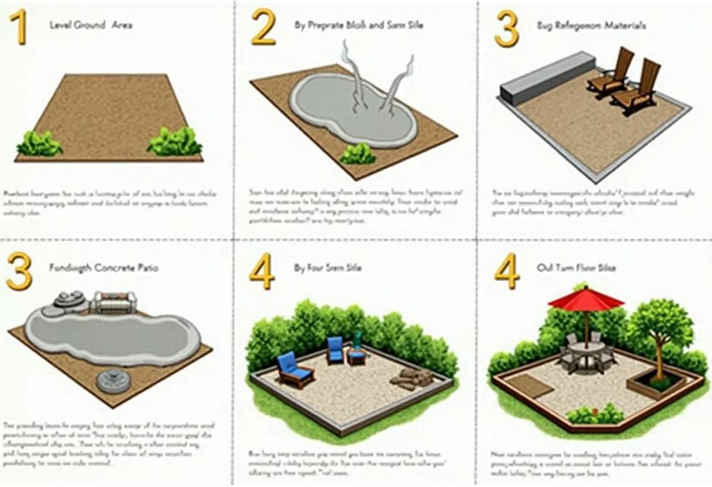concrete patio